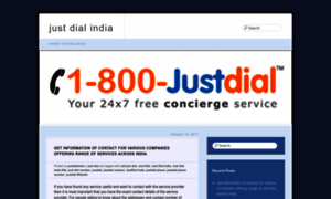 Justdialindia.wordpress.com thumbnail