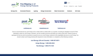 Justenergyperks.energyearth.com thumbnail
