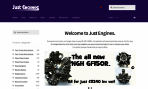 Justengines.co.uk thumbnail