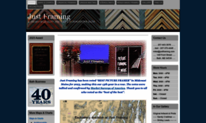 Justframing.com thumbnail