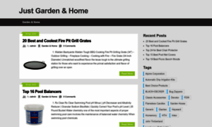 Justgardenhome.com thumbnail