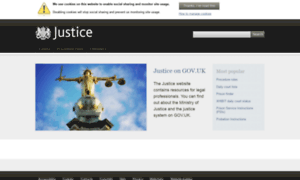 Justice.gov.uk thumbnail