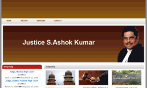 Justiceashokkumar.com thumbnail