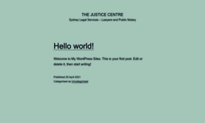 Justicecentre.com.au thumbnail