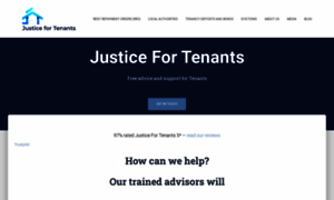 Justicefortenants.org thumbnail