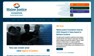 Justicemaine.org thumbnail