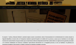Justiciaymemoriahistorica.umh.es thumbnail