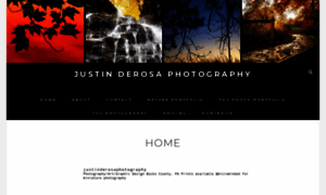 Justinderosaphotography.com thumbnail