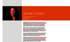 Justinecassell.com thumbnail