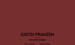 Justinfranzen.com thumbnail