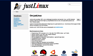Justlinux.dk thumbnail