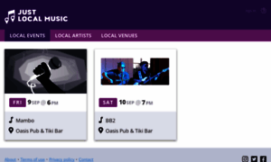 Justlocalmusic.com thumbnail