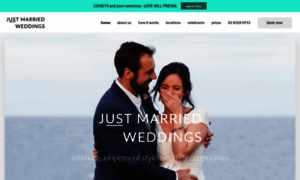 Justmarriedweddings.com thumbnail