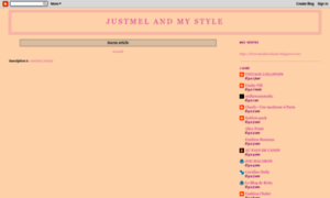 Justmel-and-my-style.blogspot.com thumbnail