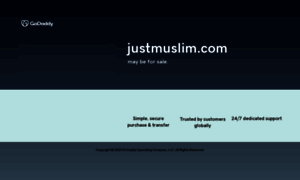 Justmuslim.com thumbnail