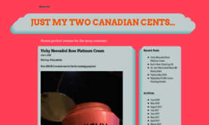 Justmytwocanadiancents.wordpress.com thumbnail