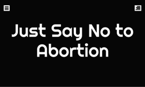 Justsaynotoabortion.wordpress.com thumbnail