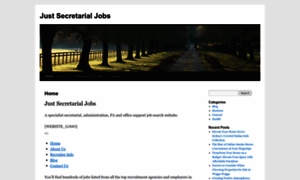 Justsecretarialjobs.com.au thumbnail