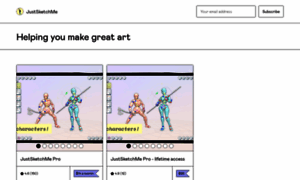 Justsketchme.gumroad.com thumbnail