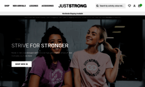 Juststrong.com thumbnail