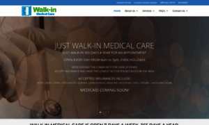 Justwalkinmedicalcare.com thumbnail