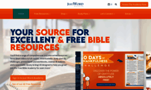 Justwordministries.com thumbnail