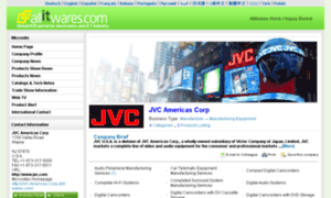 Jvc-americas-corp.allitwares.com thumbnail