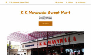 K-k-mavawala-sweet-mart.business.site thumbnail