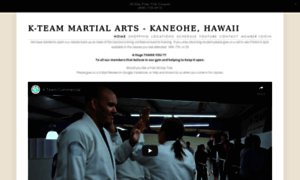 K-team-martial-arts.com thumbnail