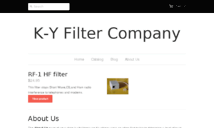K-y-filter-company.myshopify.com thumbnail