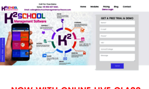 K2schoolmanagementsoftware.com thumbnail