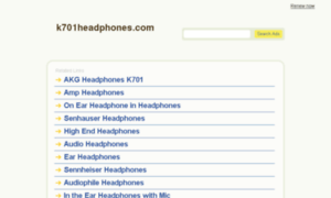 K701headphones.com thumbnail