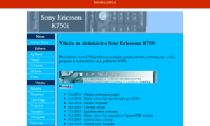 K750i.profitux.cz thumbnail