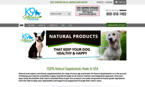 K9naturesupplements.com thumbnail