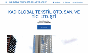 Kad-global-tekstil-oto-san-ve-tic-ltd-sti.business.site thumbnail
