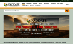 Kaddatzequipment.com thumbnail