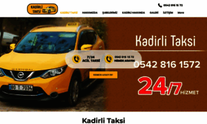 Kadirlitaksi.com thumbnail