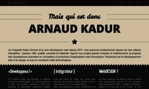 Kadur-arnaud.fr thumbnail