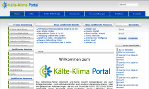 Kaelte-klima-portal.de thumbnail