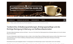 Kaffeevollautomaten-guide.de thumbnail