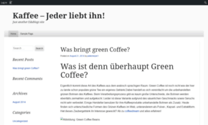 Kaffeewelt.edublogs.org thumbnail