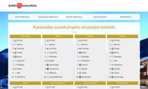 Kaikkikasinotlista.com thumbnail