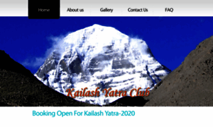 Kailashyatraclub.com thumbnail