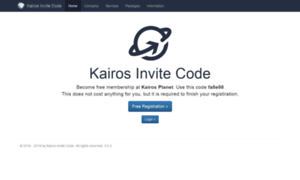 Kairos-invite-code.com thumbnail