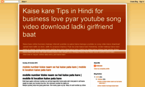 Kaisekarenhindime.blogspot.com thumbnail