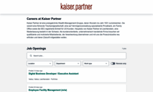 Kaiserpartner.workable.com thumbnail