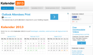 Kalender2013.nl thumbnail