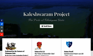 Kaleshwaramproject.com thumbnail