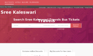 Kaleswari-travels.redbus.in thumbnail