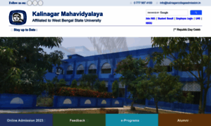 Kalinagarcollegeadmission.in thumbnail